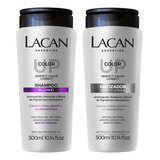 Kit Lacan Color Up Shampoo Blond + Matizador Efeito Cinza