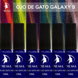 Gel Semipermanente Efecto Ojo De Gato Gama 6 Pzs Marca Mussa