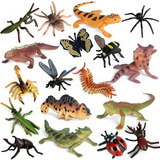 Realistas Juguetes Animales Insecto Niños Educacion-laga [u]