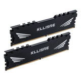 Kit Com 2 Memória Ram Kllisre 2x8gb =16gb Ddr4 