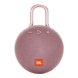 Parlante Jbl Clip 3 Portátil Con Bluetooth Waterproof  Dusty Pink