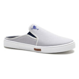 Tenis Masculino Polo Joy Sapatenis Babuche Mule Slip On Lona