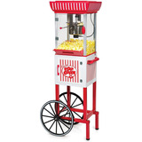 Carrito Para Hacer Palomitas De Maíz Retro Clásico Nostalgia