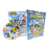 * Dvd Digimon 5 Temporadas + Filmes + Ova Dublado Completo