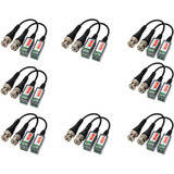 Balun Parafuso Video Hd /analogico Passivo Cftv 8 Pares Bp801