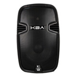 Caixa Som Ativa Kba12 Profissional Bluetooth 250w C/ Rodas