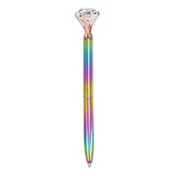 Pluma De Colores Con Diamante