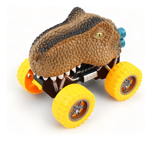 Carro Cabeza Dinosaurio Rex De Friccion Juguete Niños Coche 