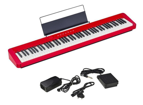 Piano Digital Casio Privia Px-s1100 Vermelho - 88 Teclas