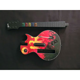 Guitarra Para Guitar Hero Wii Rojo Fenix Phoenix