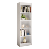 Home Sapateira Livros Estante Armario Multiuso Organizador Livreiro Cor Branco De Mdp 177cm X 53.5cm X 30cm