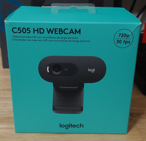 Cámara Web Hd Logitech C505 60fps