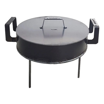 Disco Paellero Ø30cm Con Tapa Y Patas Brogas | Envío gratis
