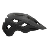 Casco Bici Lazer Coyote Mtb Full Black L Ajustable Color Negro Mate Talle L 58-61cm