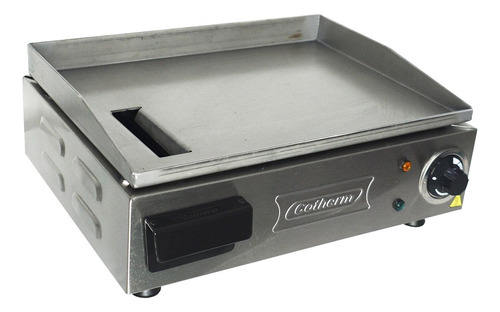 Chapa Lanches Cozinha Profissional Elétrica Grill 40x30 Inox