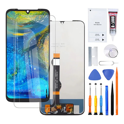 Pantalla Para Moto G8 Plus Xt2019 Display Negro