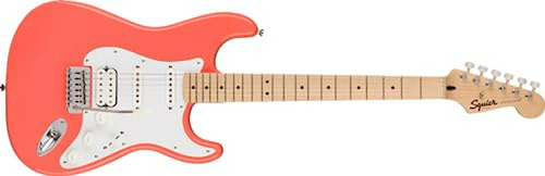 Guitarra Eléc. Squier Sonic, Coral Tahitiano