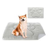 Tapete Para Cama De Perro Antideslizante Lavable 23x36 Pulga