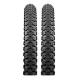 Kit X 2 Cubiertas R 20 X 1.75 Bicicleta Plagable Cross Taco