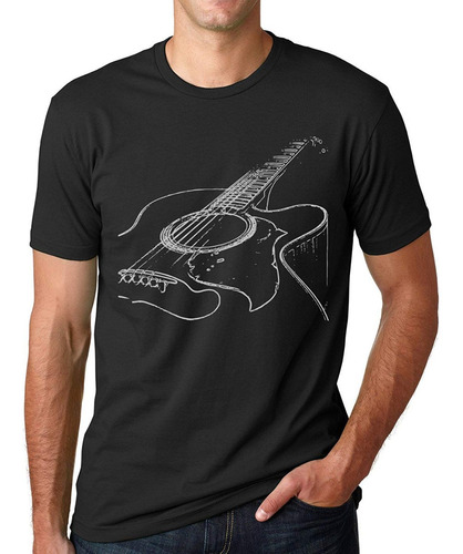 Playera Guitarra Guitarrista Profesional Cuerdas + Envio Gts