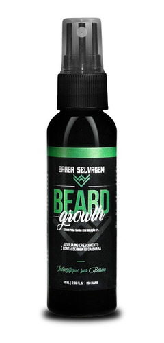 Cresce Barba Cabelo Tonico Beard Growth 60ml Original 