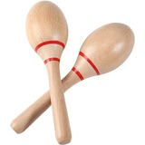 Maracas, Profesional De Madera Rumba Shakers Mano Percusió.