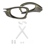 Kit De Side Blinders E Borrachas Para Óculos Oakley Juliet