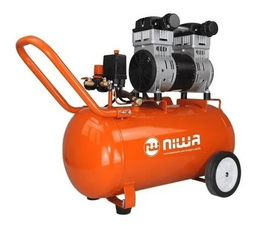 Compresor De Aire Niwa Asw-50 Monofásico 2hp Silencioso