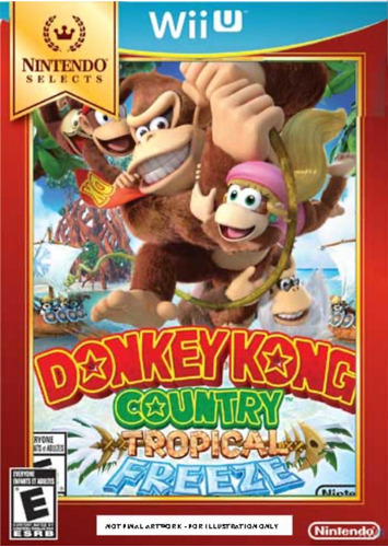 Donkey Kong Country Tropical Freeze Wiiu Novo Lacrado