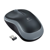 Mouse Logitech Inalámbrico M185 Colores Mac Windows Usb