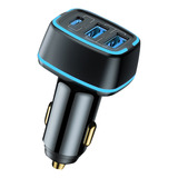 Cargador De Coche (80 W), Puertos Usb Duales, Adaptador De C