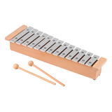 Glockenspiel Portátil Glockenspiel, 13 Notas, Madera Y Alumi