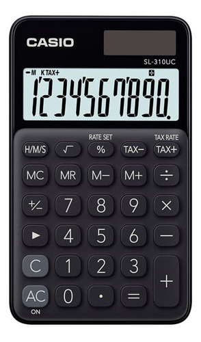 Calculadora De Bolso 10 Dígitos Casio Sl310uc