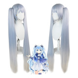 Anime Hatsune Miku Cosplay Peluca Largo Pelo 120cm