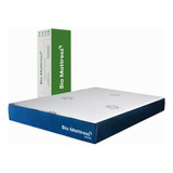 Colchón King Size De Memory Foam Plus Azul Bio Mattress