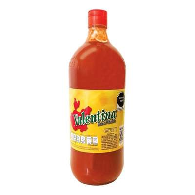 Salsa Valentina Etiqueta Roja Picante de 1L | MercadoLibre