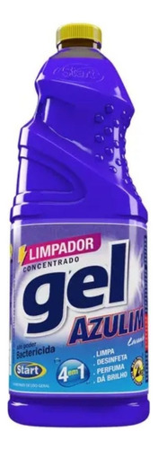 Limpador Concentrado Gel Azulim 4em1 2kg Lavanda Limpeza