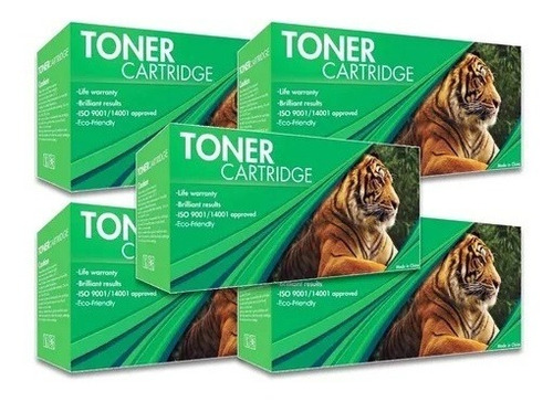 Kit 5 Toner Generico Brother Tn450 / Tn420 Hl2130 2132 2240