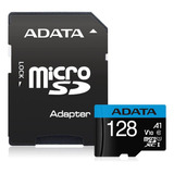 Tarjeta De Memoria Adata Micro Sdxc Con Adaptador V10 128gb 