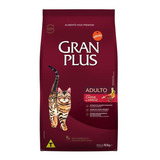 Gran Plus Alimento Castrados Para Gato Adulto Sabor Carne E Arroz Em Saco De 10.1kg