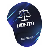 Mouse Pad Ergonômico Direito Personalizado Com Nome 15