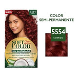 Tinte Soft Color Wella Sin Amoniaco Tono 5554