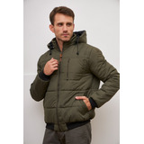 Campera Hombre Impermeable Abrigo Con Capucha C.art 269