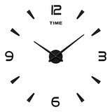 Aililife Reloj De Pared 3d Diy, Pegatina Decorativa, Espejo