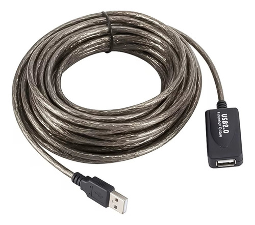 Cable Extension Usb 2.0 Activa Amplificada 10 Mts.