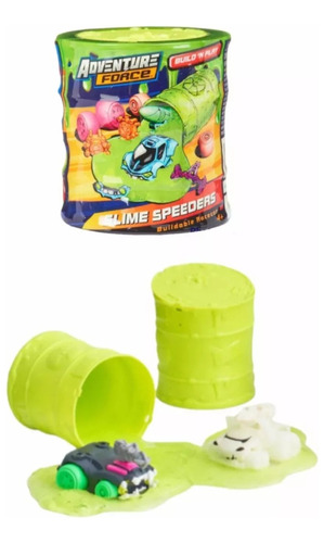 Adventure Force Vehículos Slime Speeders Armables Monster Color Verde