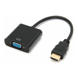 Cable Convertidor Adaptador Hdmi A Vga Full Hd Nuevo