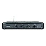 Amplificador Frahm  Bluetooth Usb/sd/fm Slim 4500 Optical Cor Preto Potência De Saída Rms 120 W