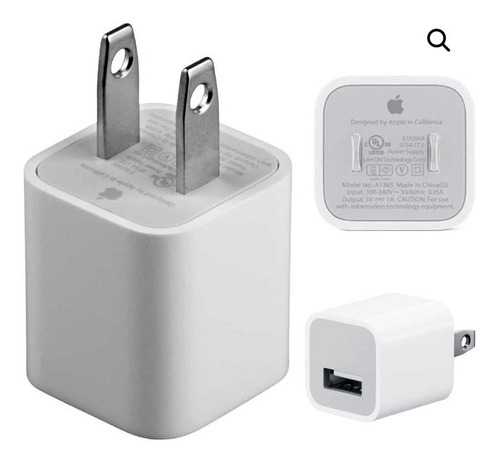 Cubo De Carga - @apple - Cargador Original - Envio Inmediato