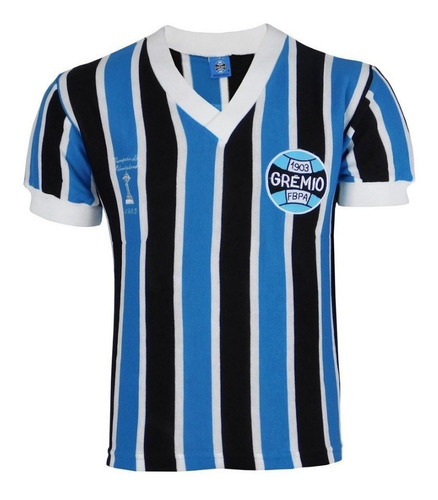 Camisa Retrô Grêmio 1983 Tricolor Oficial